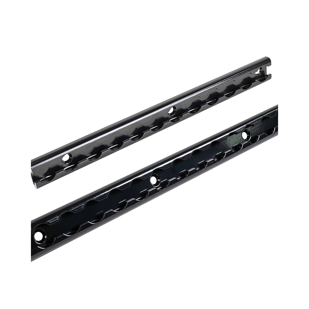72' Black Anodized Finish Aluminum L-Track