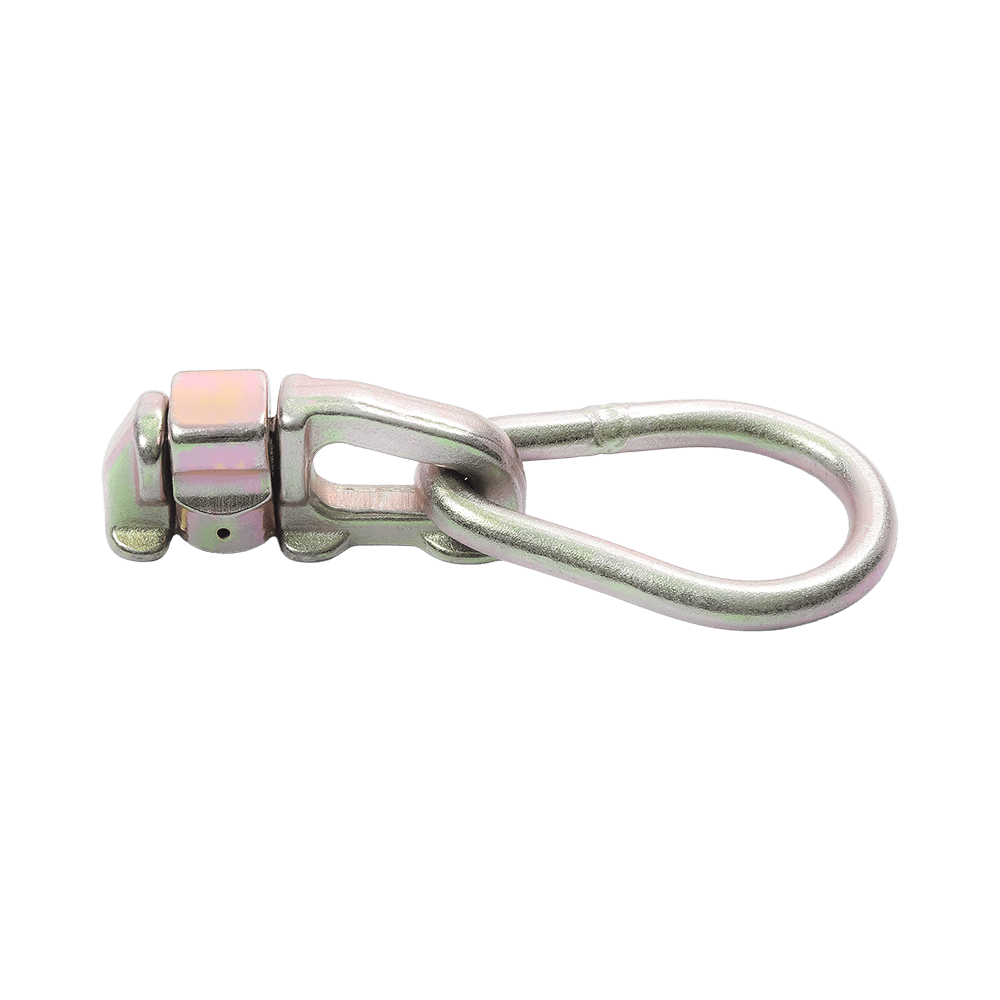 Galvanized Double Stud L Track Fitting na may Pear Ring