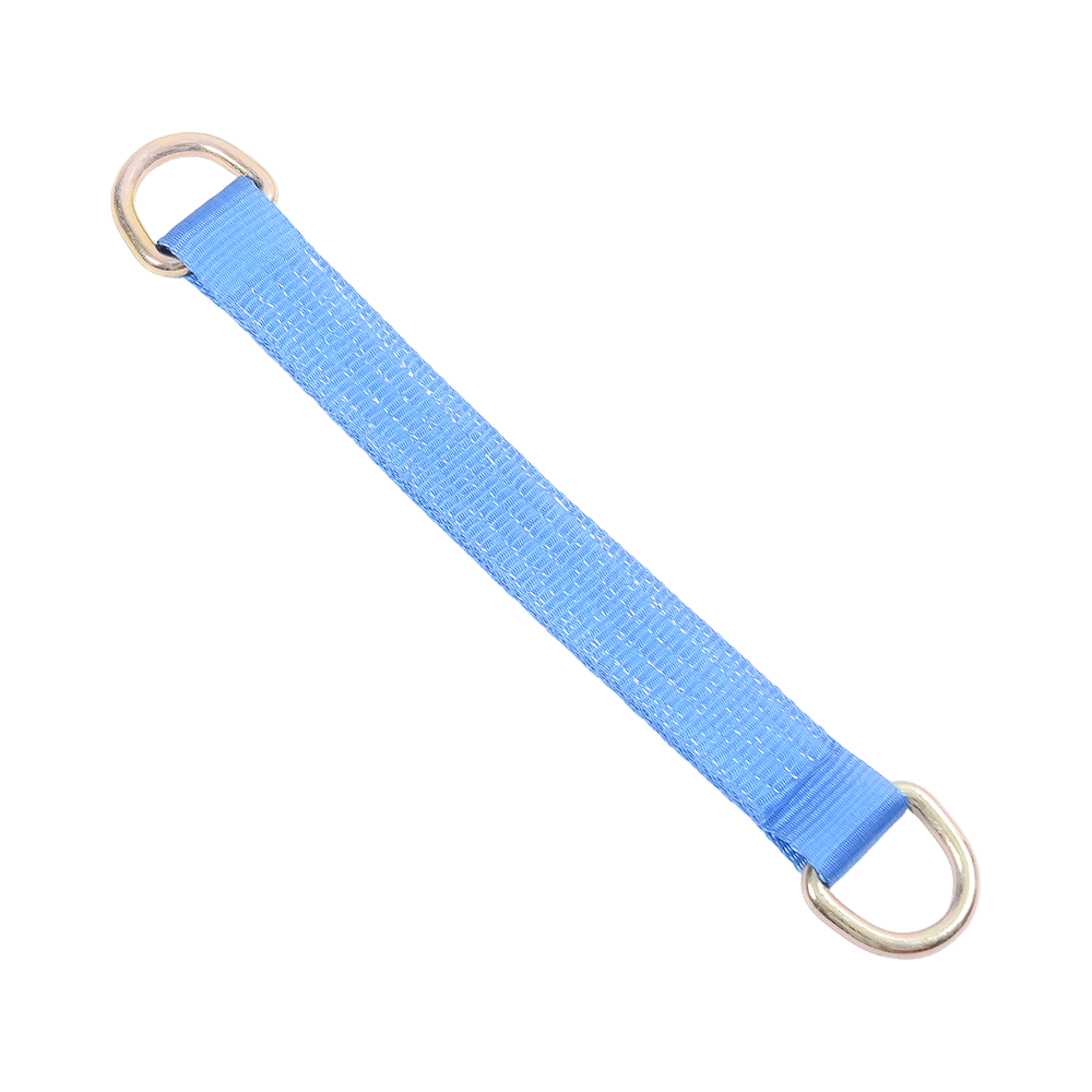 Cargo Strap Towing Axle Protective Sleeve Ratchet Tie Downs na may D Ring