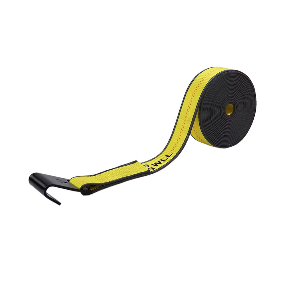 2' X 30' Heavy Duty Trailer Winch Strap na May Flat Hook