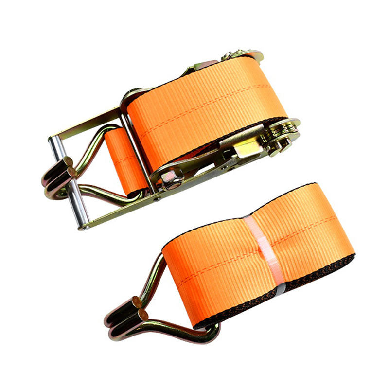 4'X 30' Large-Tonnage Overlock Ratchet Strap na May Wire Hooks