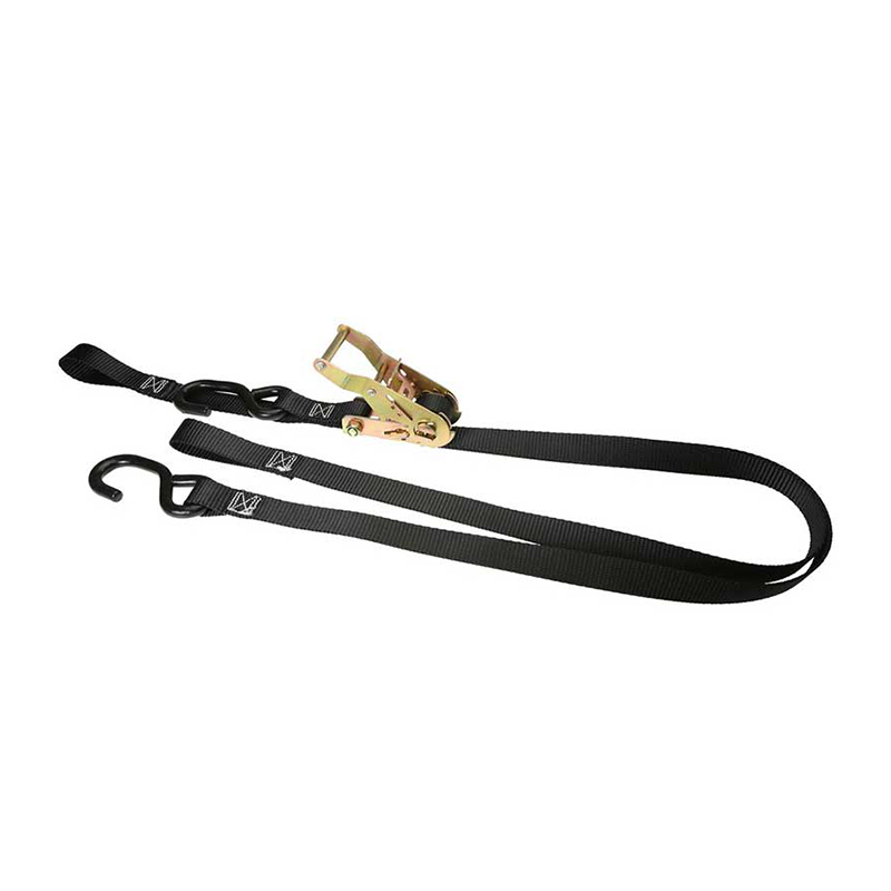 1'' X 7' Mini Motorcycle Ratchet Strap na May S Hooks