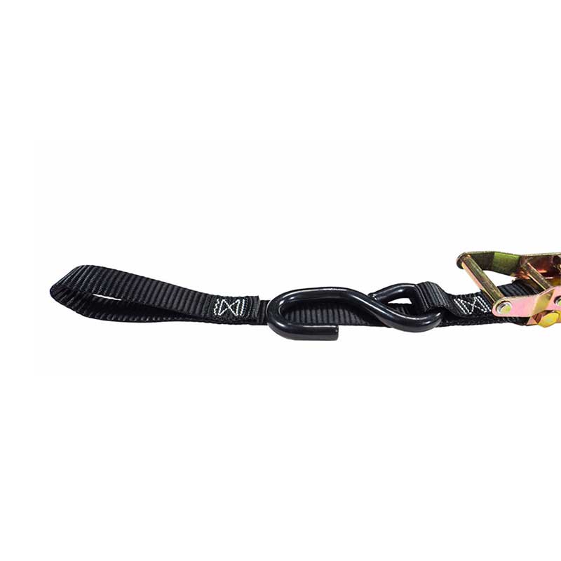 1'' X 7' Mini Motorcycle Ratchet Strap na May S Hooks
