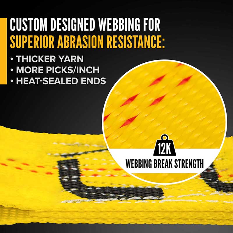 2'' X 30' Ratchet Strap na May D-Rings