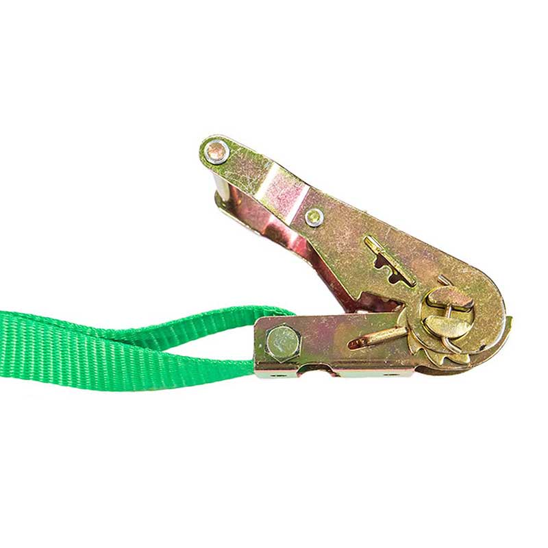 1''X 6' High Tenacity Motorcycle Ratchet Tie Down Strap Na May 12' Sewn Loop