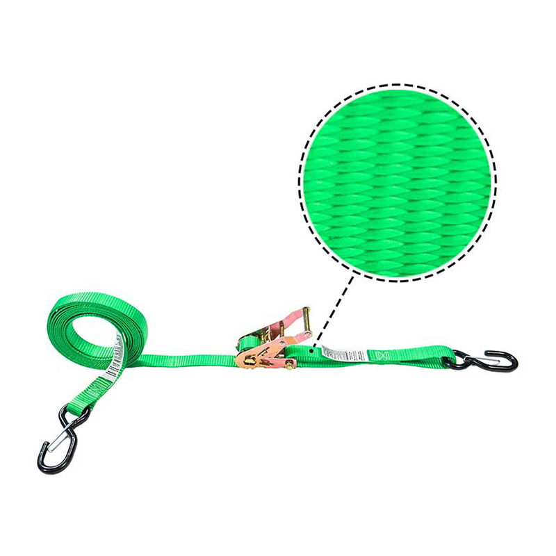 1''X 6' High Tenacity Motorcycle Ratchet Tie Down Strap Na May 12' Sewn Loop