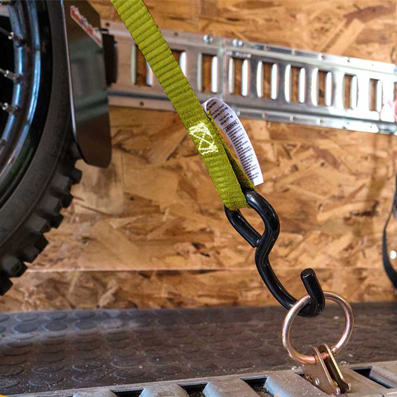 Pag-customize ng Pabrika 1'' X 15' Truck Cargo Lashing Belt na may S-Hook