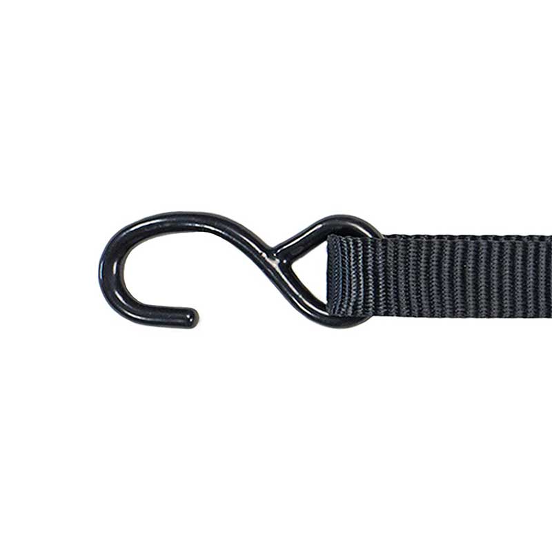 1''X 6' High Tenacity Motorcycle Ratchet Tie Down Strap Na May 12' Sewn Loop