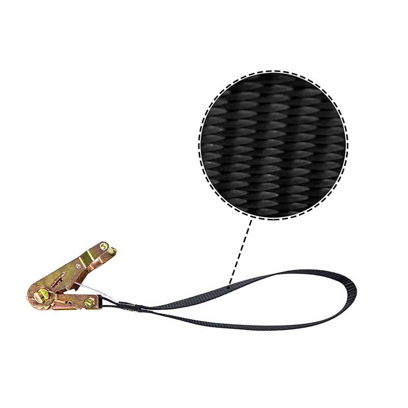 1''X 6' High Tenacity Motorcycle Ratchet Tie Down Strap Na May 12' Sewn Loop