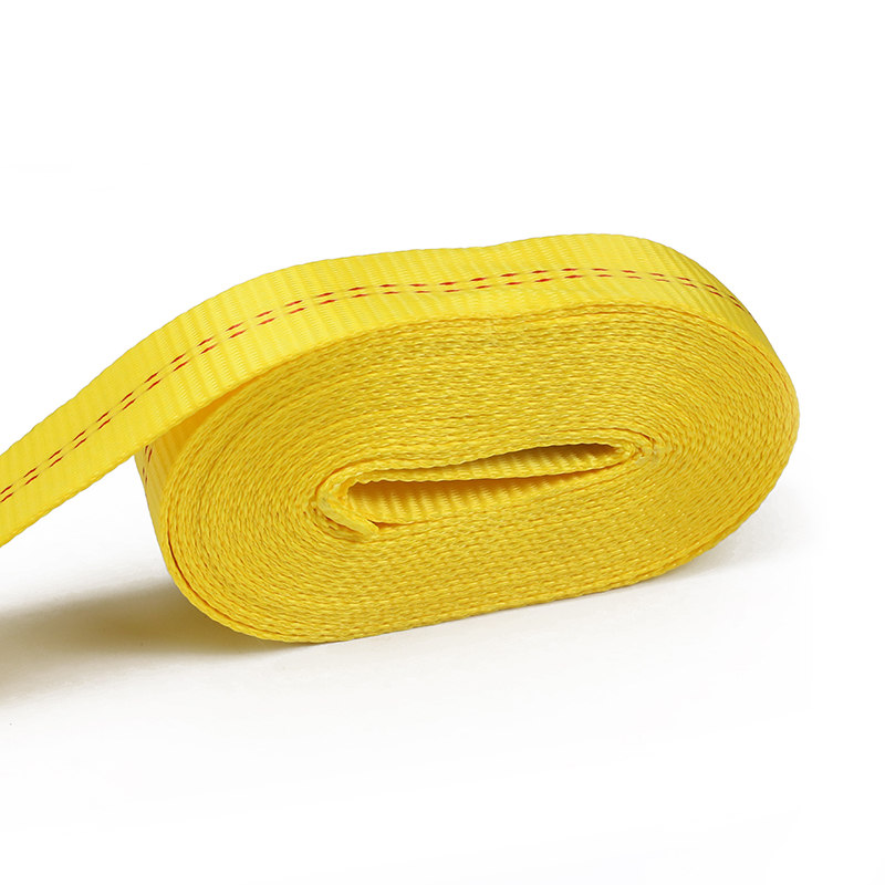 Double-Red Line 2 inch Ratchet Strap na May Chain Anchor Extension