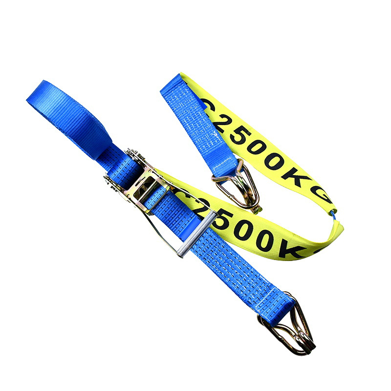Ang 50mm Customized Australian Standard Ratchet Cargo Lashing Ropes ng Force brand na may Sleeves