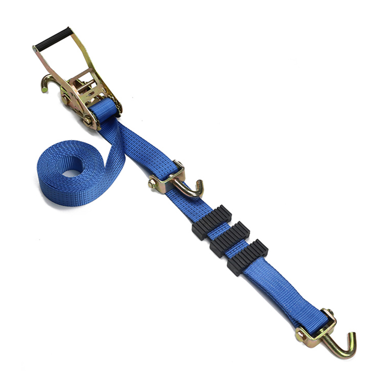 Ang 2INCH heavy-duty Ratchet Strap Swivel Hooks At Rubber Blocks Ang 2INCH heavy-duty Ratchet Strap Swivel Hooks At Rubber Blocks