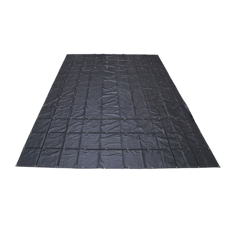 Ang Black Heavy- Duty Coil Tarp