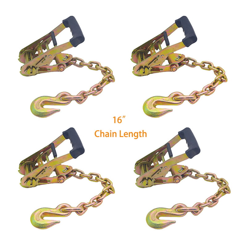 Ang Wheel Lift Strap 10000lbs Lasso Strap na May Chain