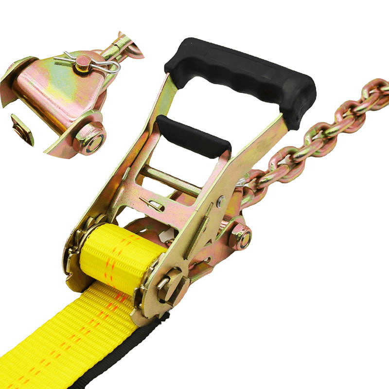 Ang Wheel Lift Strap 10000lbs Lasso Strap na May Chain