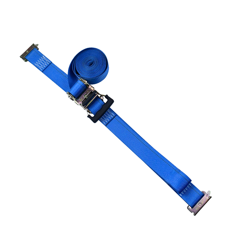 Ang 2'' X 12' Standard 4' Fixed End E-Track Ratchet Strap