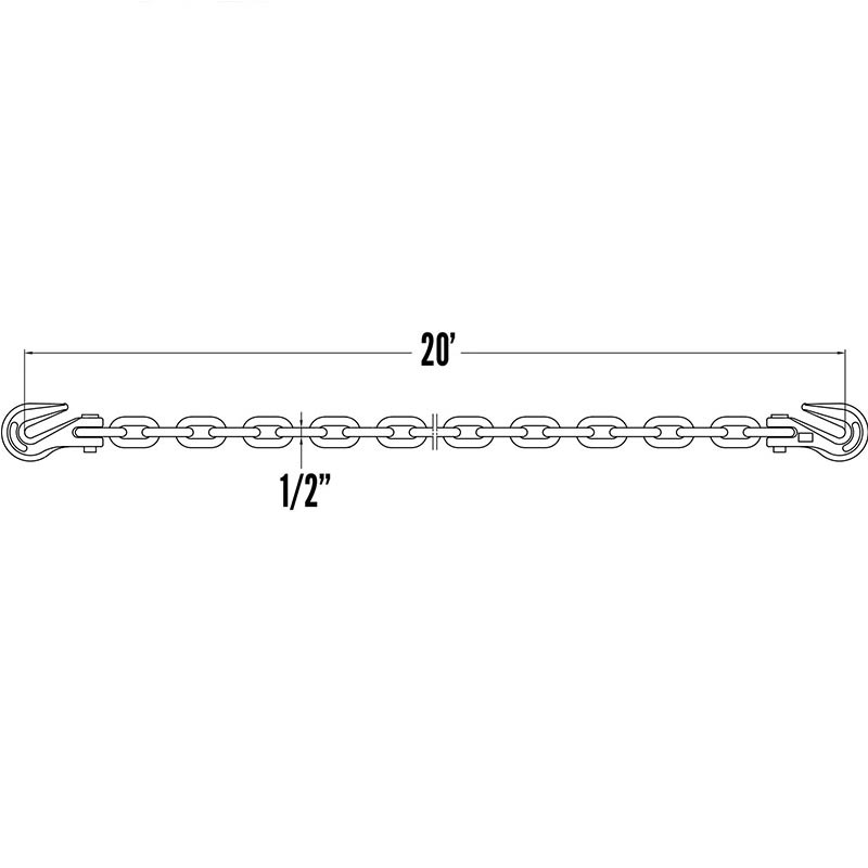 Ang 12 X 20' Transport Chain Grade 70