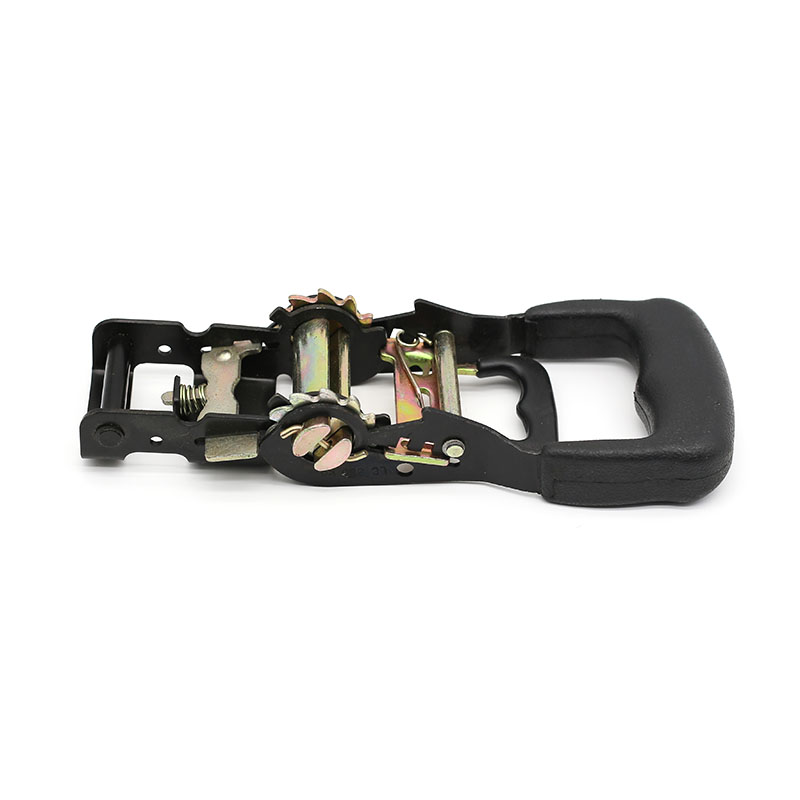 Ang 1.5 Inch Rubber Handle Ratchet Belt Buckle