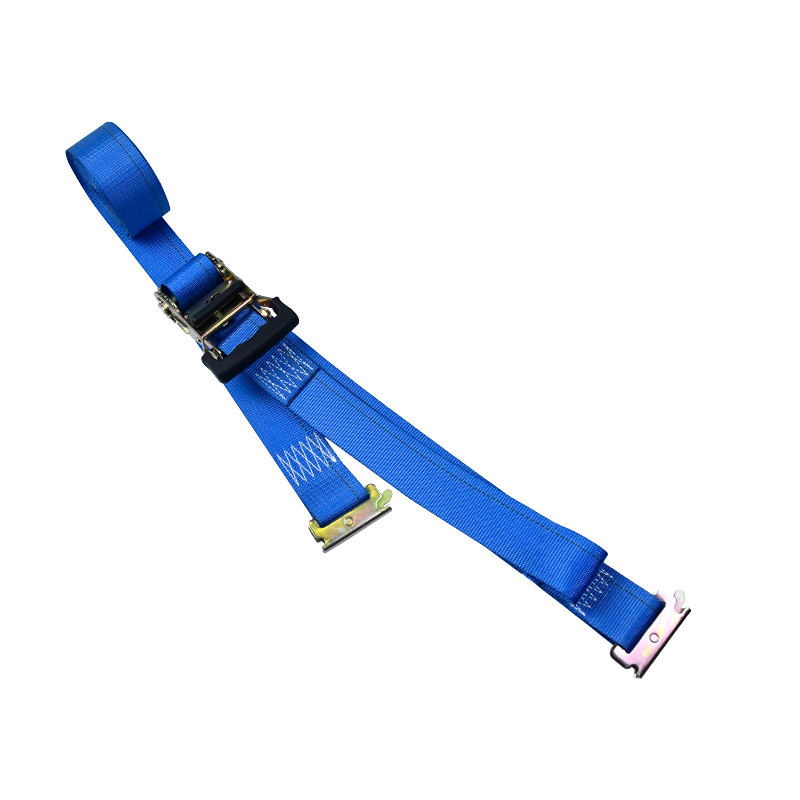Ang 2'' X 12' Standard 4' Fixed End E-Track Ratchet Strap