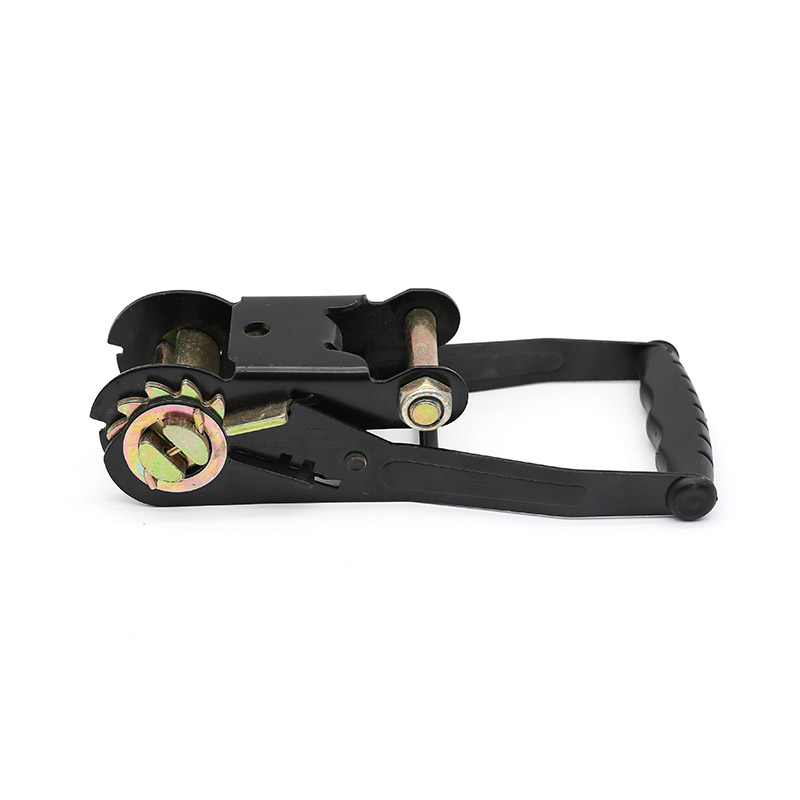 Ang 2-Inch 5T Plated Black Ratchet Buckle