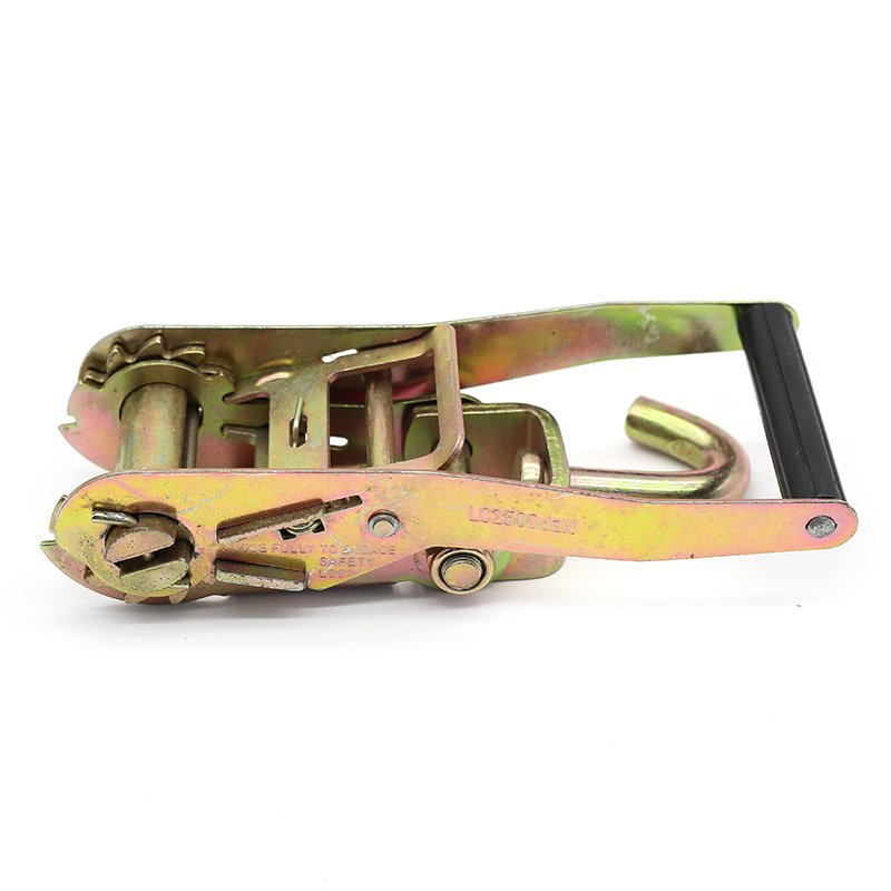 Ang 2-Inch Ratchet Buckle na may Maikling Single Hook