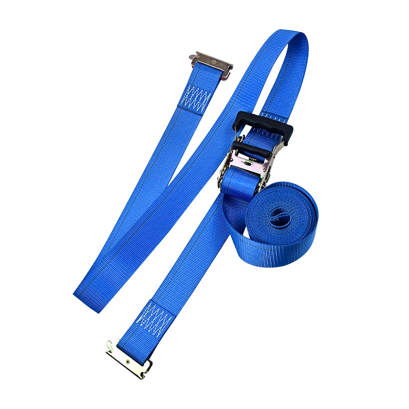 Ang 2'' X 12' Standard 4' Fixed End E-Track Ratchet Strap