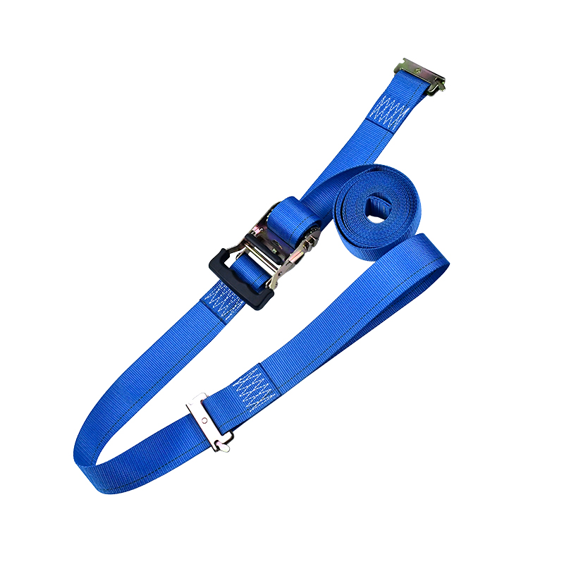 Ang 2'' X 12' Standard 4' Fixed End E-Track Ratchet Strap