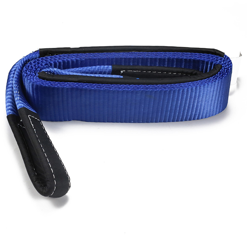Ang Tow Straps D Shackle Blue