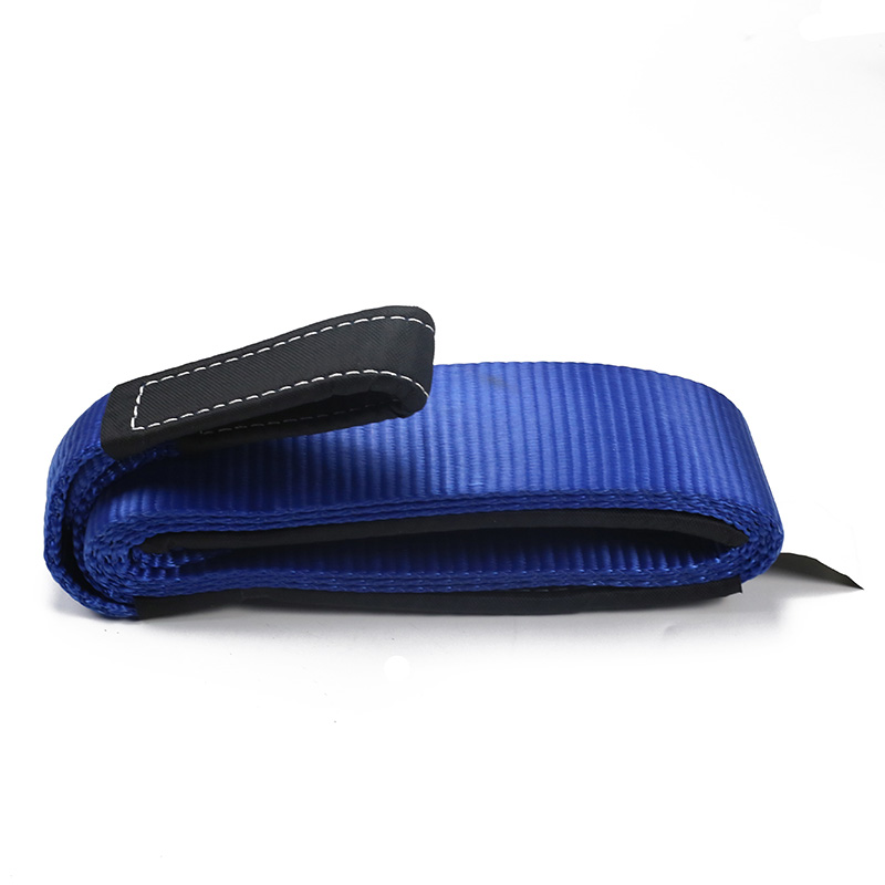 Ang Tow Straps D Shackle Blue